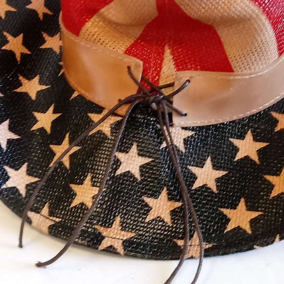 Goldcoast Sunwear Stars & Stripes Cowgirl Hat - Picture 5 of 8